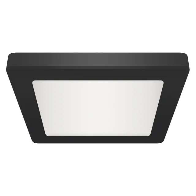 Plafonnier LED SMD OLGA LED D 24W NOIR CCT