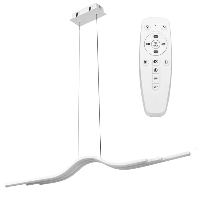 Plafonnier suspendu LED APP807-CP + TÉLÉCOMMANDE