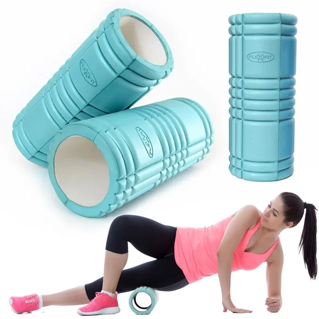 Plain Roller Flexifit massage roller, green