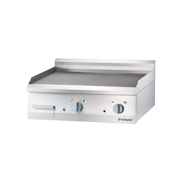 Plancha grill ajustable y ranurada 800