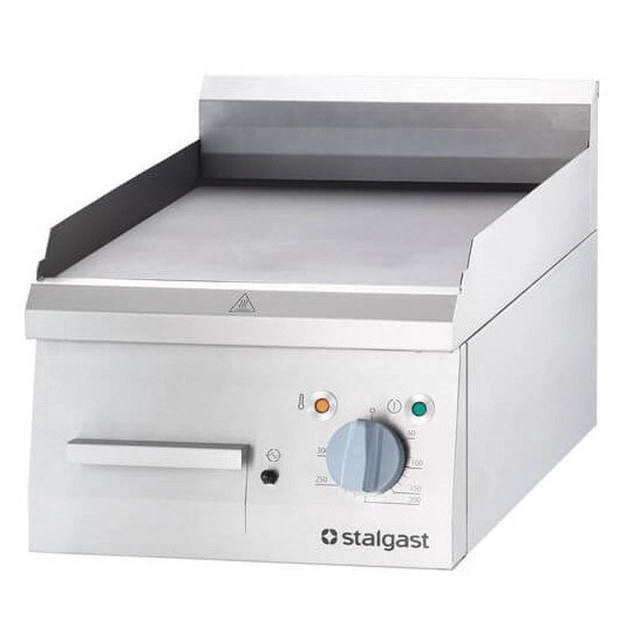 Plancha grill eléctrica lisa 400x700 Stalgast