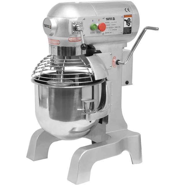 Planetary mixer 30L 1100W 3 speed