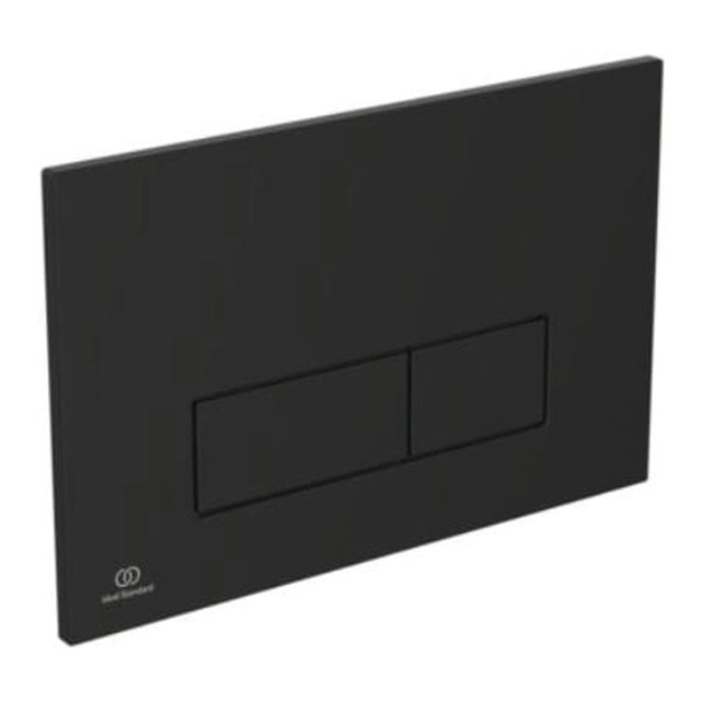 Plaque de commande noir mat Ideal Standard ProSys Oleas M2 R0121A6