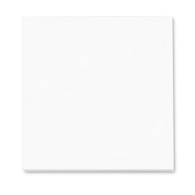 Plaque sans symbole pour connecteur croisé Viko Panasonic Karre blanc