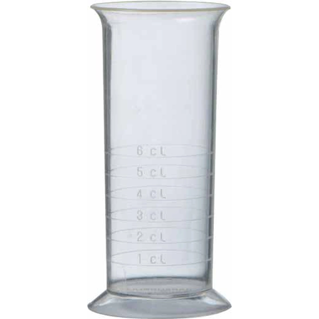 Plastic jug, 10-20-30-40-50-60ml DE.00.300