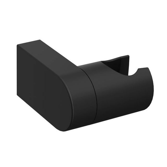 Пластмасов държач за душ слушалка Ravak, 611.20BL, черен