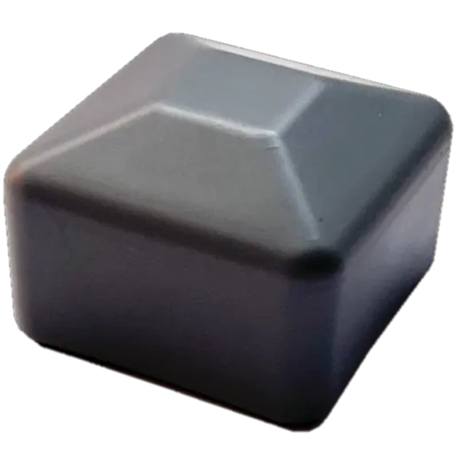 Plastový krytka hliníkového profilu 40x40 mm, šedá