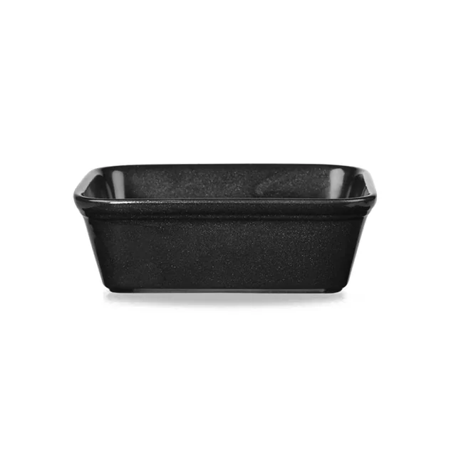 Plat de cuisson Noir Métallisé 160x120 mm, 600 ml