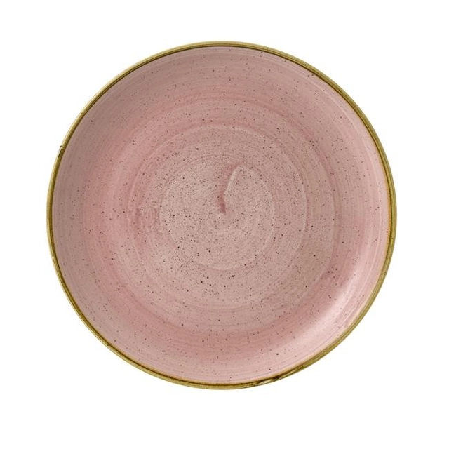 Plate of Stonecast Petal Pink 217 mm