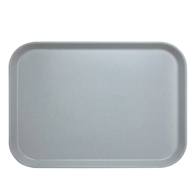 Plateau Versa en polyester à bord haut, granit, dimensions. 360x460 mm, Cambro