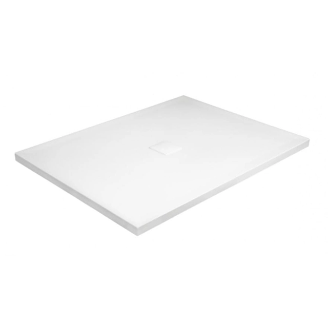 Plato de ducha rectangular Besco Nox Ultraslim 100 x 90 cm blanco - ADICIONAL 5% DESCUENTO POR CÓDIGO BESCO5