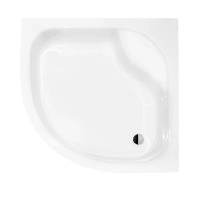 Plato de ducha semicircular Besco Diper I 80 x 80 cm - ADICIONAL 5% DESCUENTO POR CÓDIGO BESCO5