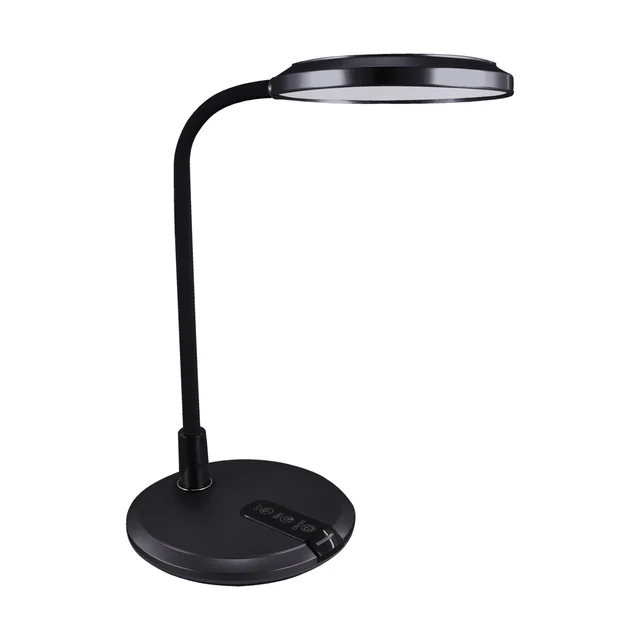 PLATON LED SCHWARZ LED-Schreibtischlampe