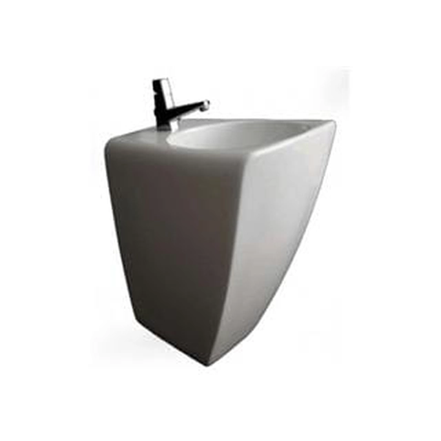 Plavis Design Hub wall-hung washbasin 50 x 47 cm