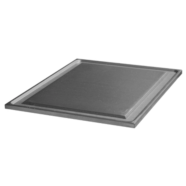 PLFT/7 ﻿﻿Smooth plate for a stainless steel grate