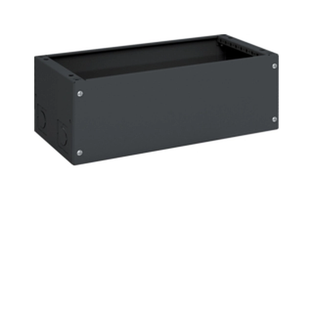 Plinth (switchgear cabinet) Hager FZ642A Complete plinth Black Steel