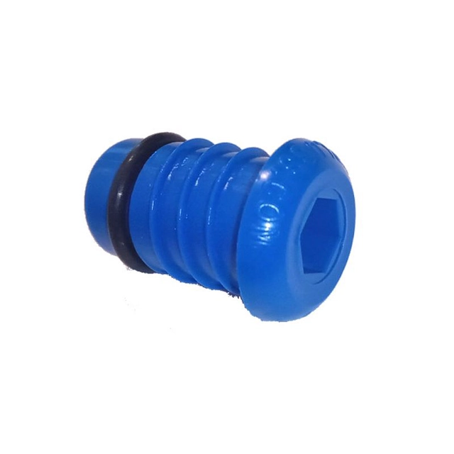 plug 16x2.0mm for pressure tests for PEX / AL / PEX pipes - blue