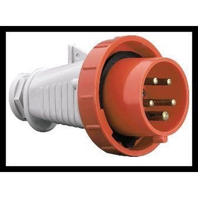 Plug 63A 3P+N+Z IP67 insulated portable 220/380V