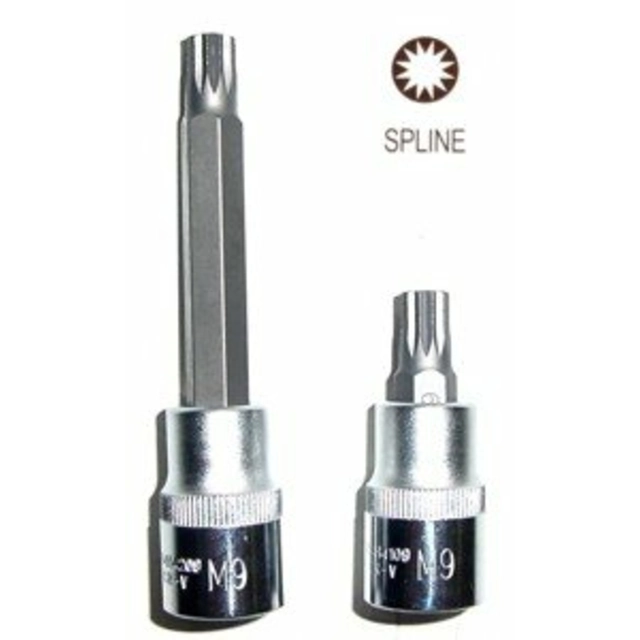 Plug-in head XZN (Spline), 1/2 ", size M16, length 55 mm - JONNESWAY S64H4116