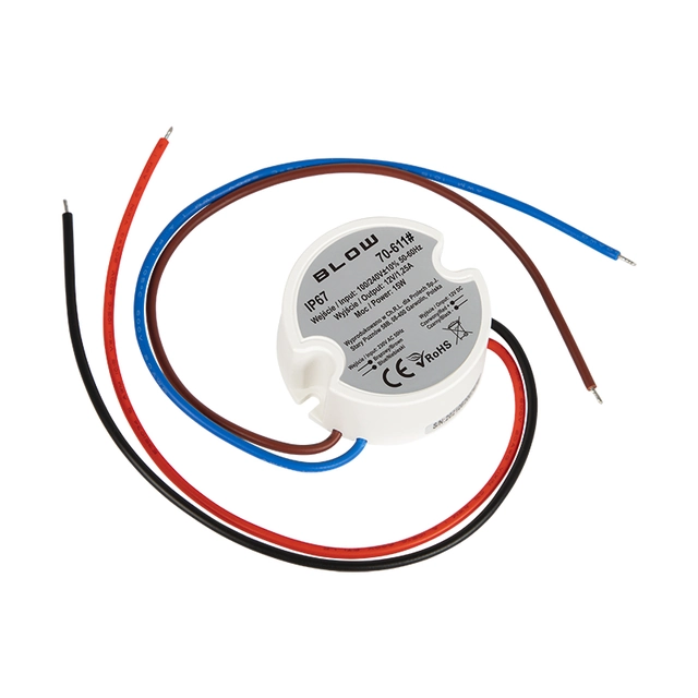 Plug-in импулсно захранване 12V/1,25A