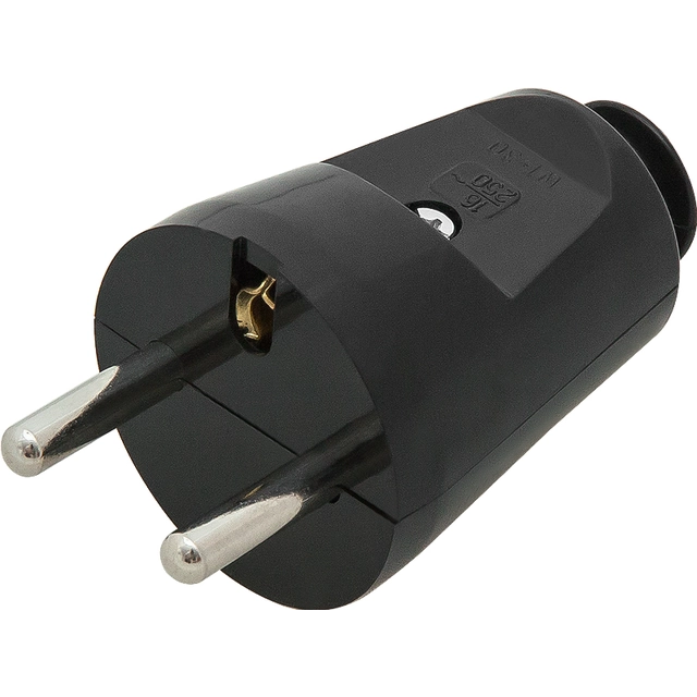 Plug WT-30 straight black 1 Art