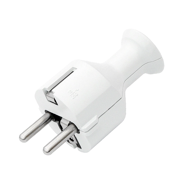 Plug WT-40 straight white 1 Piece