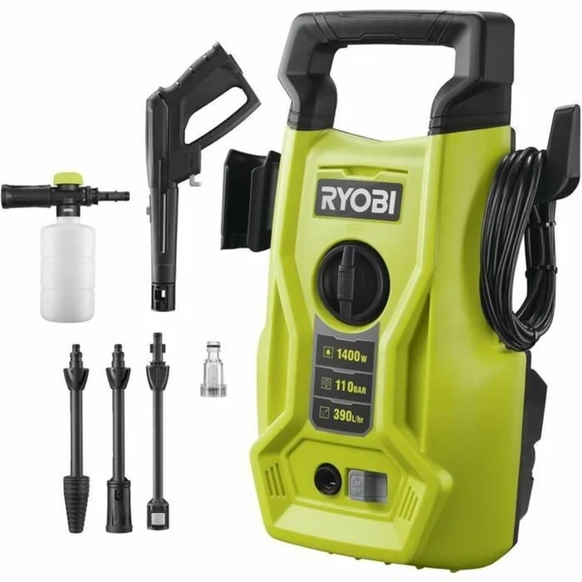 Πλυντήριο υψηλής πίεσης Ryobi RY110PWA