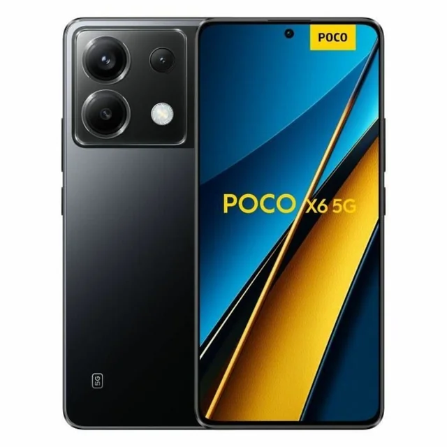 „Poco“ išmanieji telefonai POCO X6 5G 6,7&quot; Octa Core 12 GB RAM 512 GB juoda