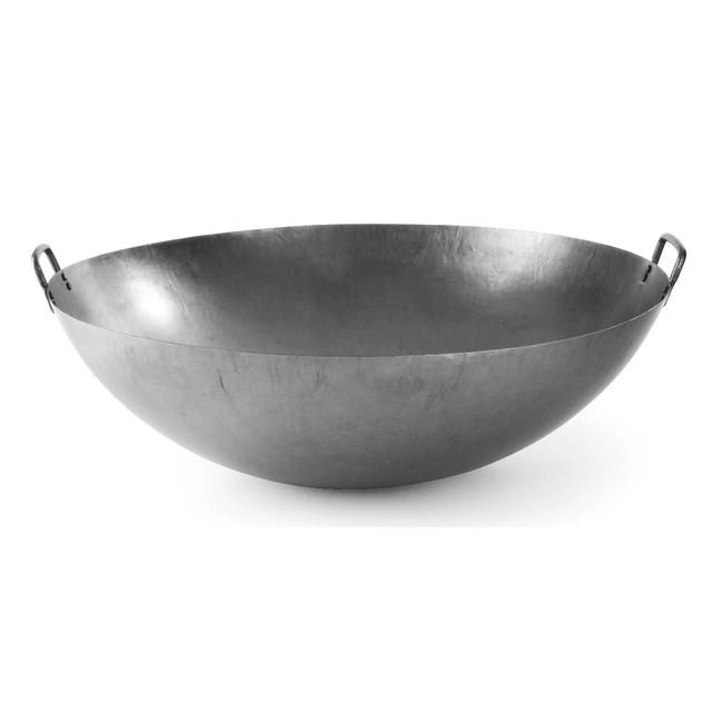 Poêle WOK ø70x23,5 acier laminé Hendi