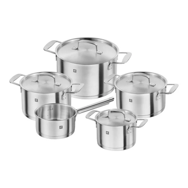 Poêle Zwilling 66380-002-0 Argent Inox 5 Pièces Ø 24 cm Ø 20 cm Ø 16 cm (4 Pièces)