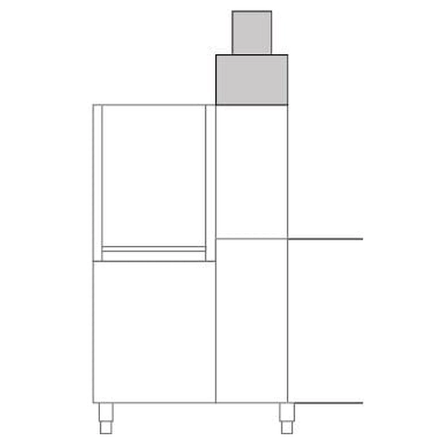 Poistopiippu KRUPPS EVOLUTION LINE -astianpesukoneille | EV-C