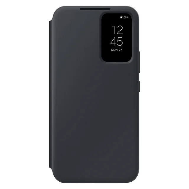 Poklopac kućišta s prozorom na preklop, novčanik za karticu Galaxy A54 5G Smart View Wallet, crna