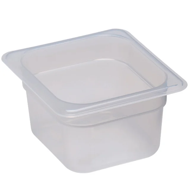 Polipropilén tartály GN 1/6, 1,5 l, méretek. 176x162x100 mm, Cambro