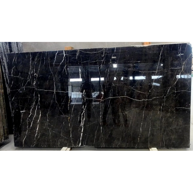 POLISHED BLACK MARBLE POTTERY 160X80 HIGH GLOSS g.II