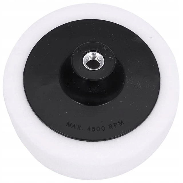 POLISHING DISC 150MM WITH A MEDIUM-HARD WHITE SPONGE