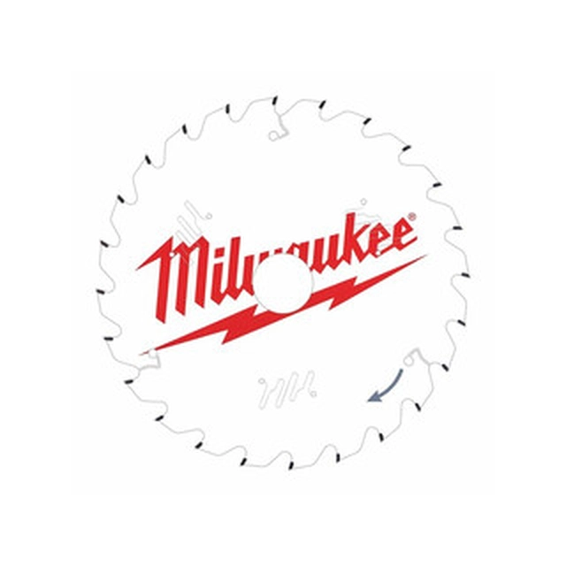 Полотно циркулярної пилки Milwaukee 210 x 30 мм | кількість зубів: 24 db | ширина різання: 1,9 мм