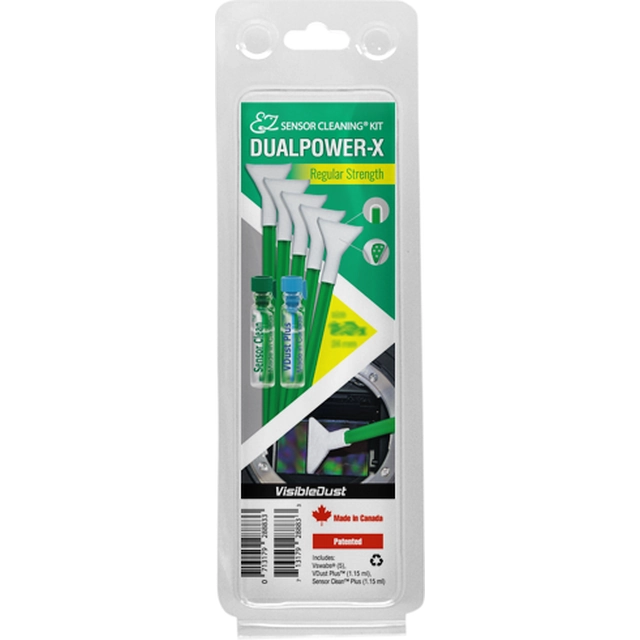 Polvo visible DUALPOWER-X set 1.6x Fuerza regular para limpiar matrices fotosensibles (17741759)