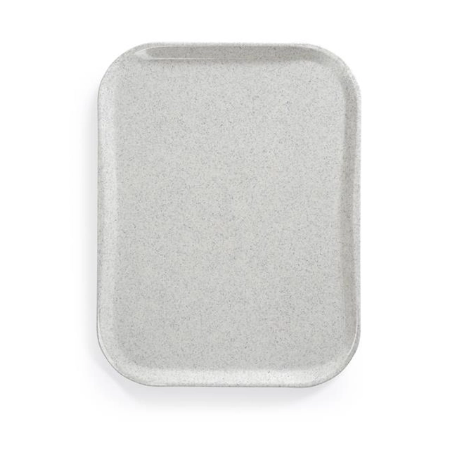 Polyester dienblad 330x430, graniet
