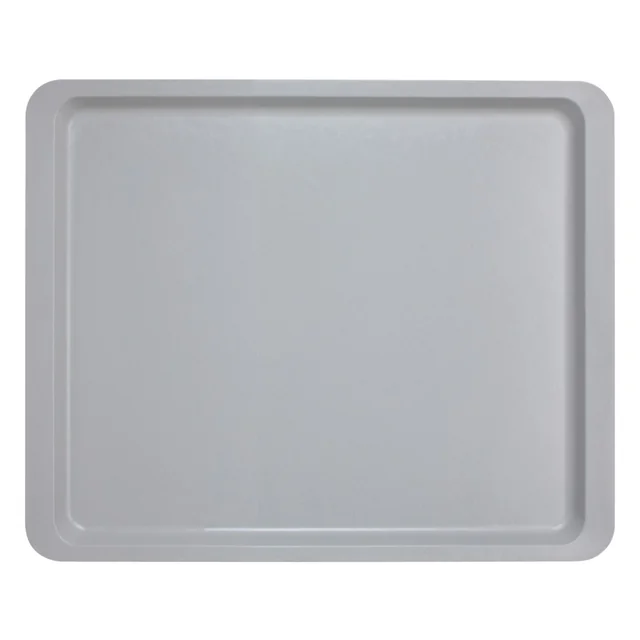 Polyester tray Versa with flat rim, granite, dimensions 325x530 mm, Cambro