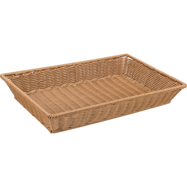 Polypropylene bread basket GN 1/1 brown