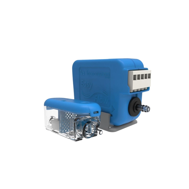 Pompa condensa acida per caldaie Tecnosystemi, Mini Pump Easy Flow EF15A 15 l/h, orizzontale