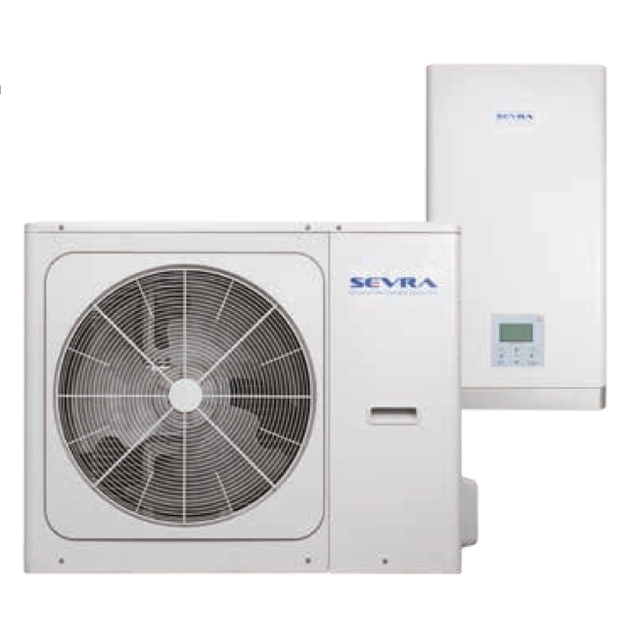 Pompă de căldură split SEVRA SEV-MHPS3-10/I + SEV-HPS1-10/O 10kW