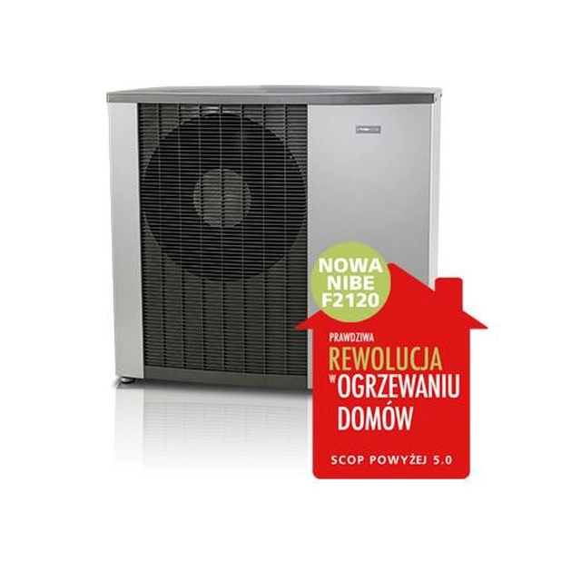 Pompa di calore ad aria NIBE F2120 16, 3x400V