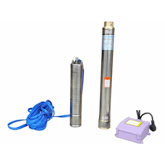 Pompa per pozzi profondi Aqualift 3SRm 100 - 0 l/min | 0 - 74 m | 3 pollici | 230 V