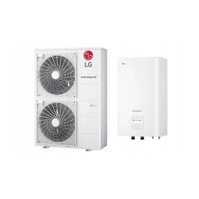 POMPE À CHALEUR AIR-EAU LG THERMA V, SPLIT, 16 KW Ø3