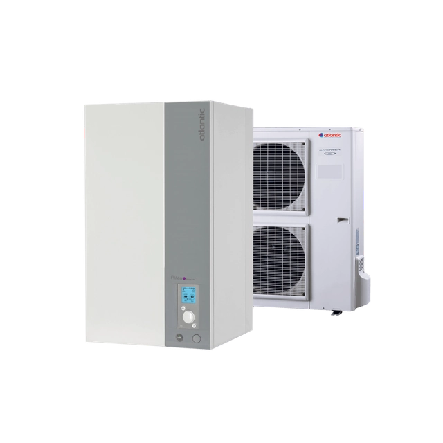 Pompe à chaleur Atlantic A-split EXCELIA TRI 16KW + BUFFER 16