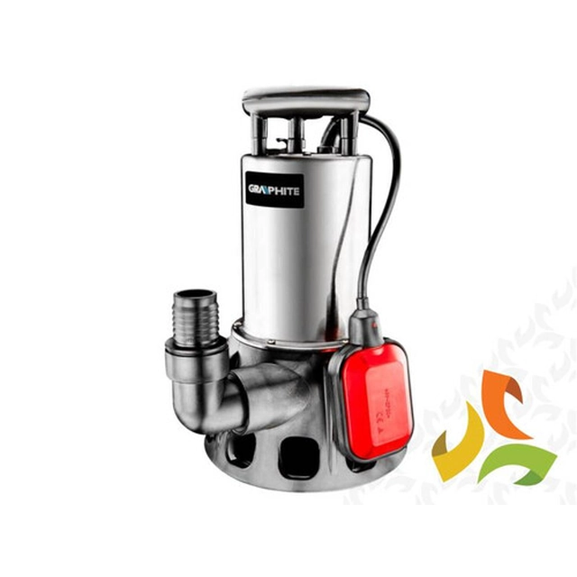 Pompe à eau submersible pour eau sale 900W 8m 59G449 GRAPHITE