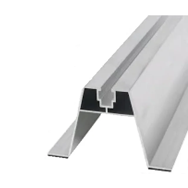 PONT trapézoïdal Aluminium 70x330 mm collé avec EPDM