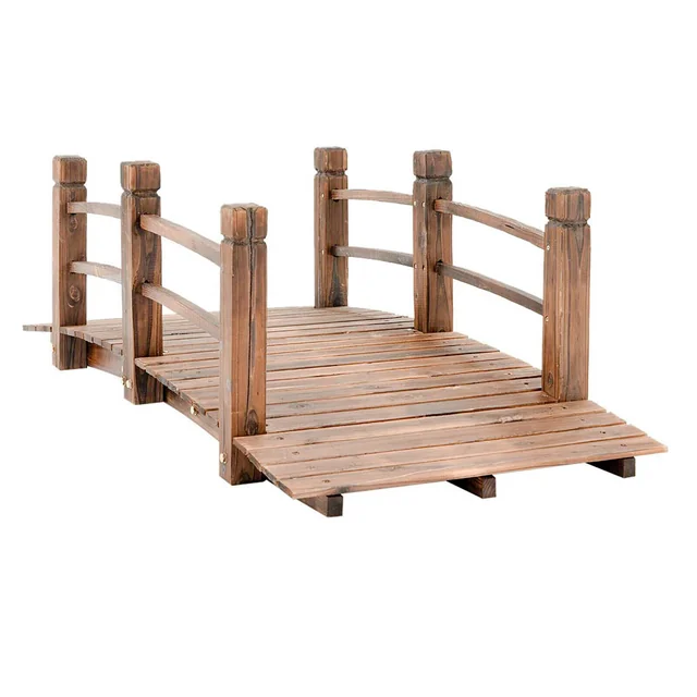 Ponte da giardino in legno