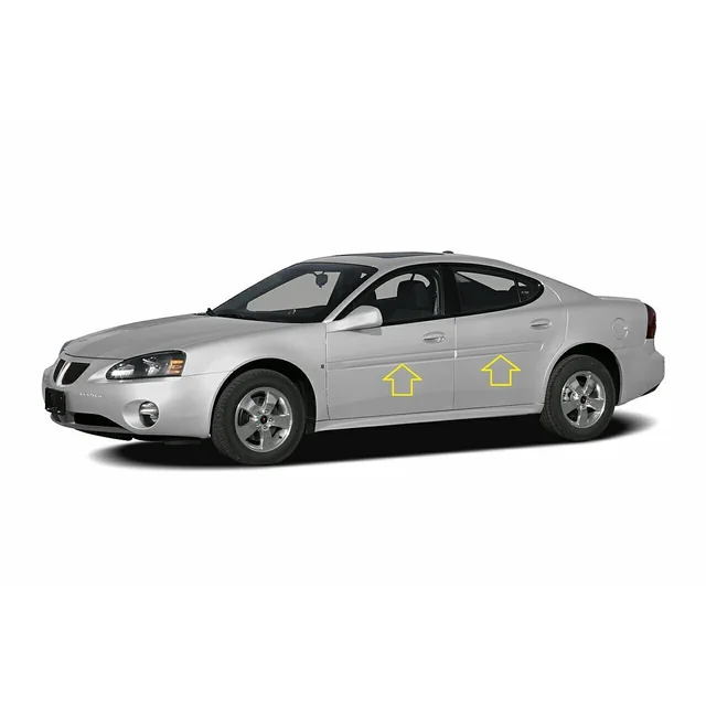 Pontiac Grand Prix 2004-200 - Bandes de protection latérales chromées pour portes